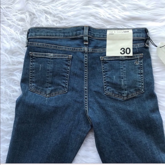 NEW W TAGS • Rag & Bone • Skinny Jeans La Paz NWT size 30 - Picture 9 of 10